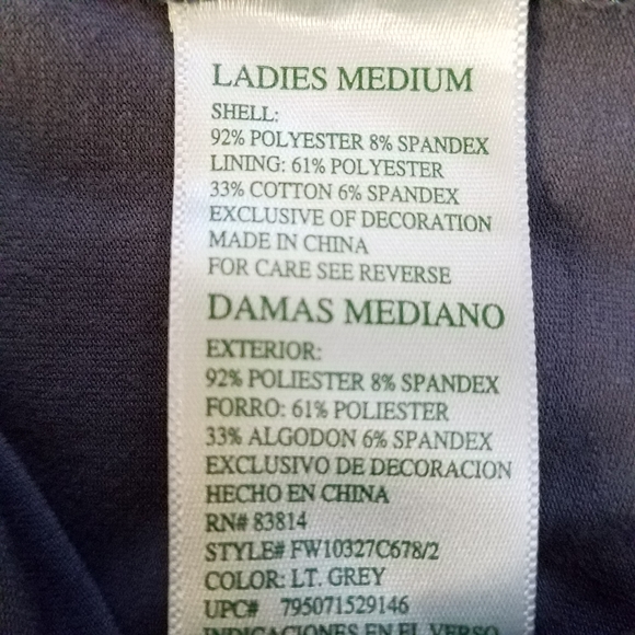 Tangerine Gray Sport Skirt - Picture 6 of 7